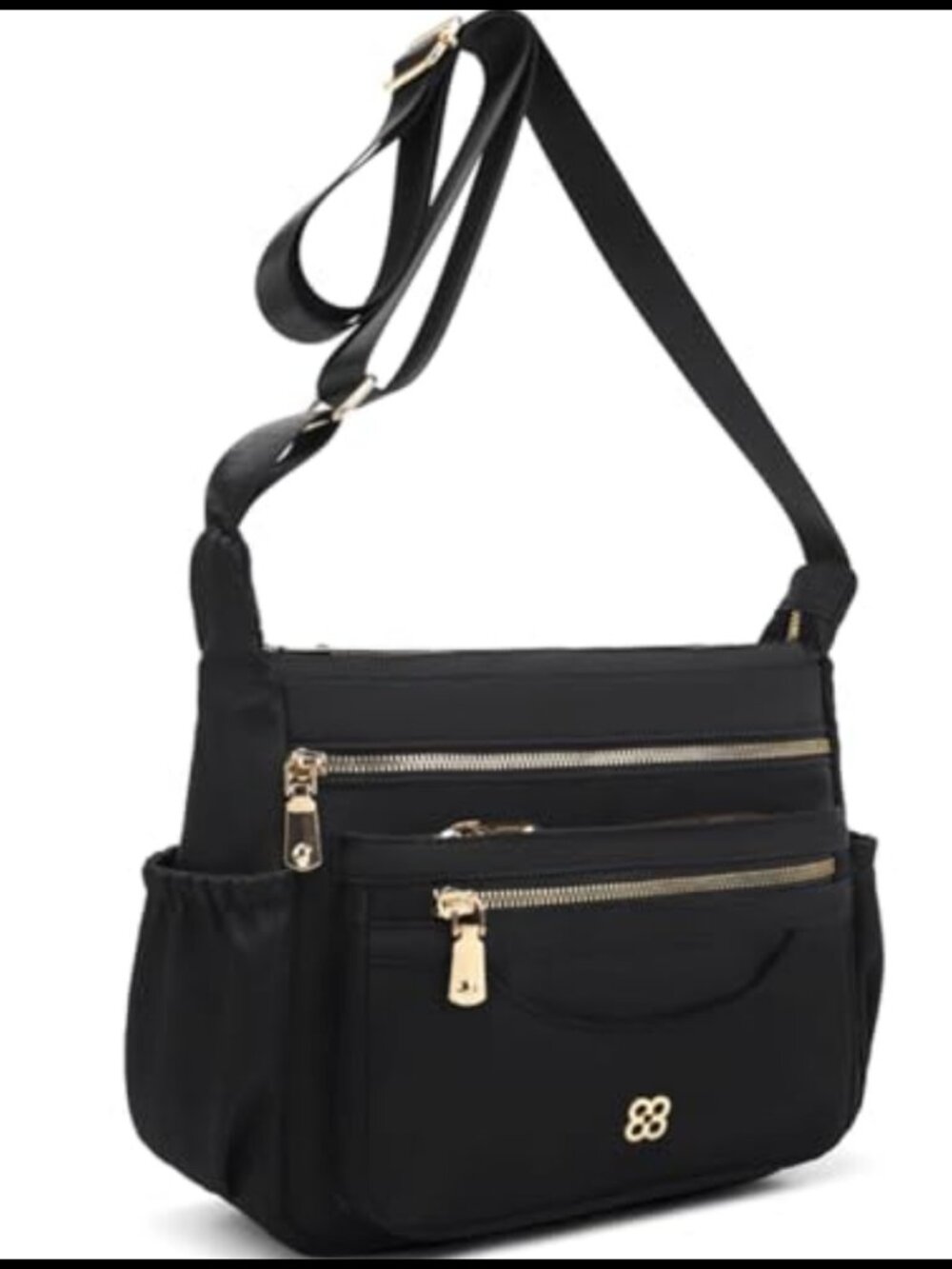 Nylon Waterproof Crossbody Messenger Bag Lightweight Travel Purse